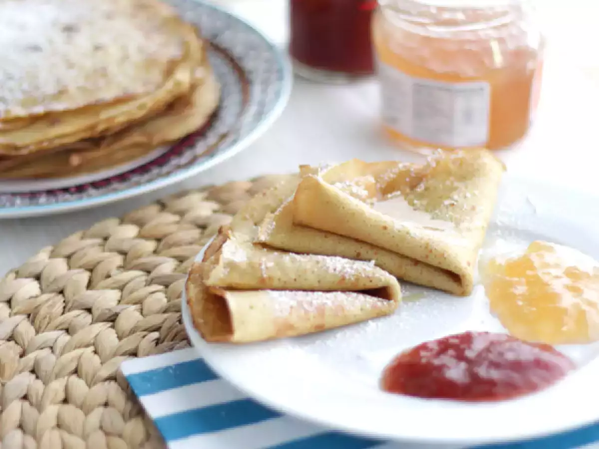Ľahké palacinky bez lepku a mlieka - foto 2
