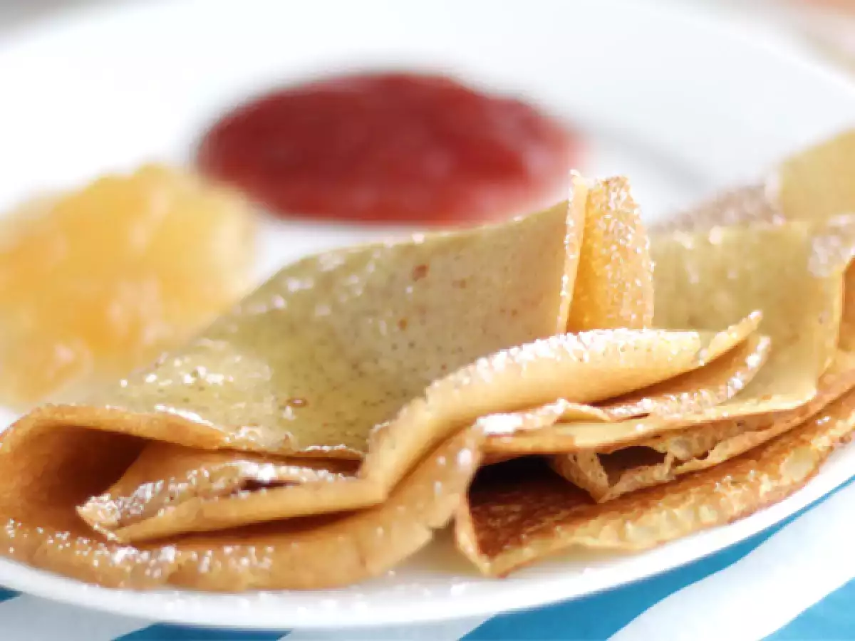 Ľahké palacinky bez lepku a mlieka - foto 4