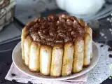 Lahodná charlotte v štýle tiramisu bez vajec, foto 1