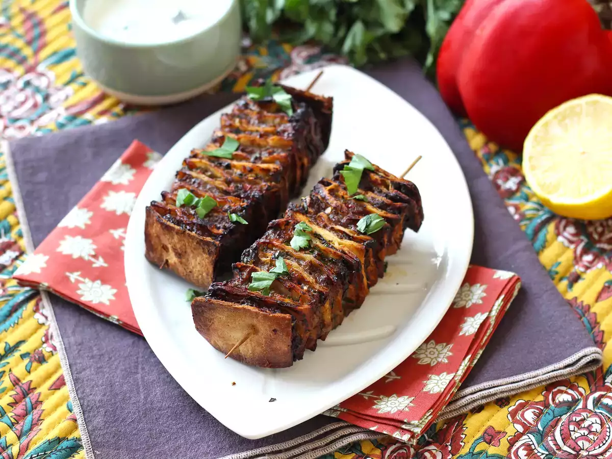 Lavash kebab špízy s tortillami, ľahko pripraviteľné vo fritéze! - foto 5