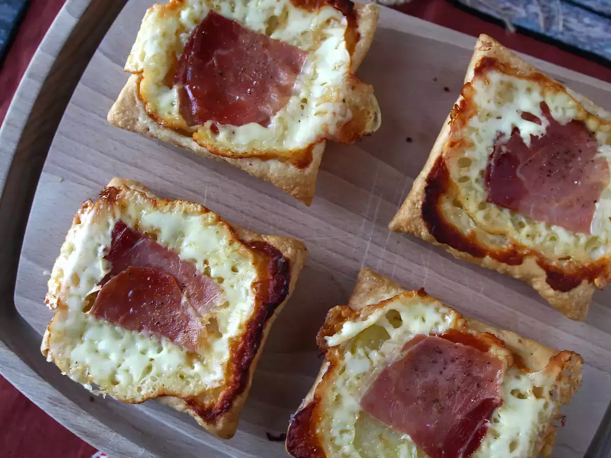 Malé tatranky s príchuťou raclette, v jednotlivých porciách - foto 2