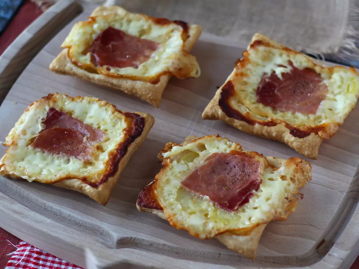 Malé tatranky s príchuťou raclette, v jednotlivých porciách - foto 4