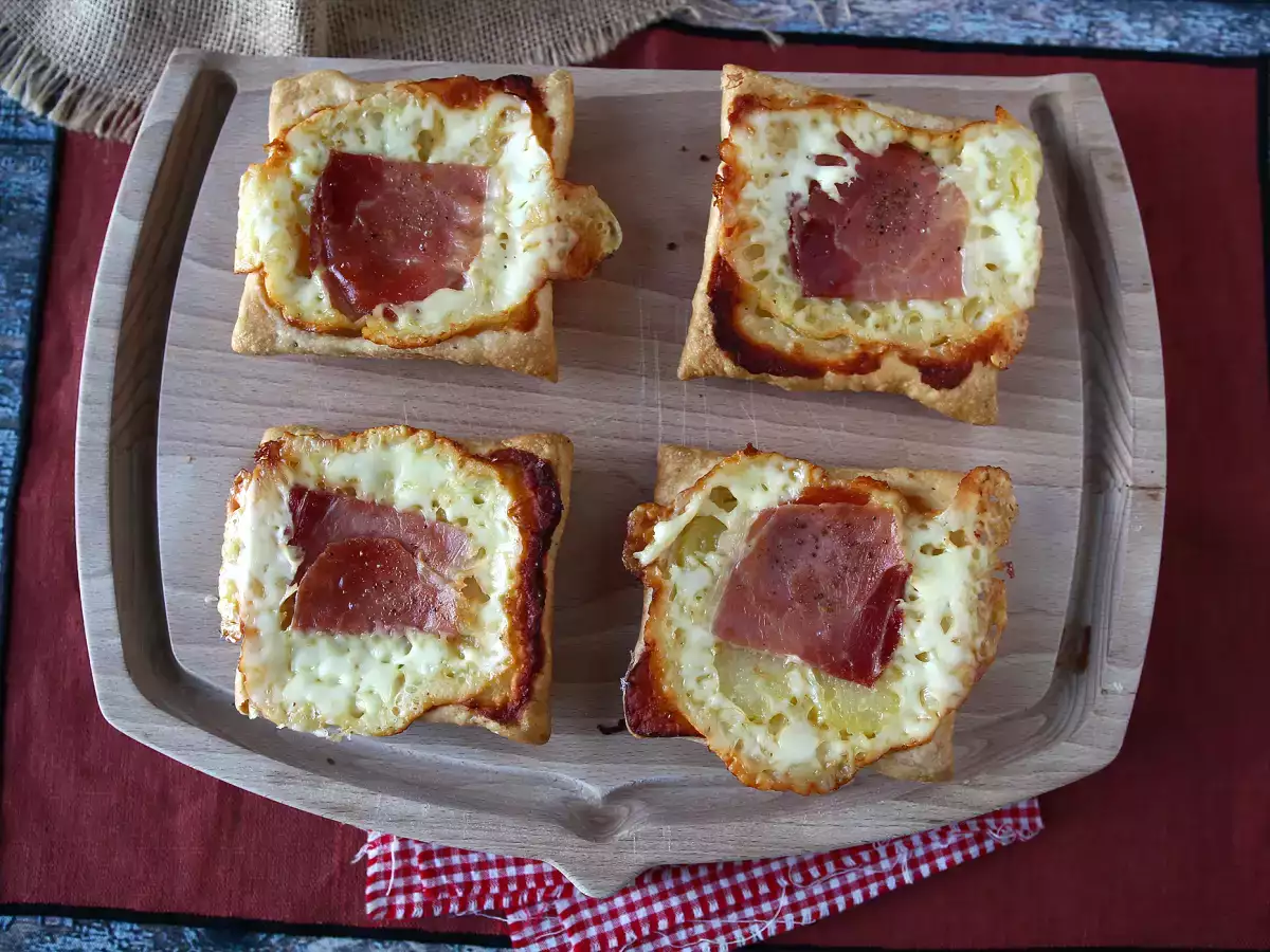 Malé tatranky s príchuťou raclette, v jednotlivých porciách - foto 6
