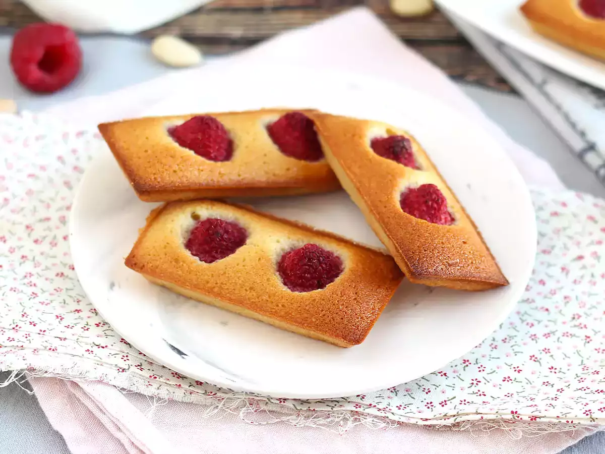 Malinové financie, podrobný recept na jednoduchú prípravu - foto 2