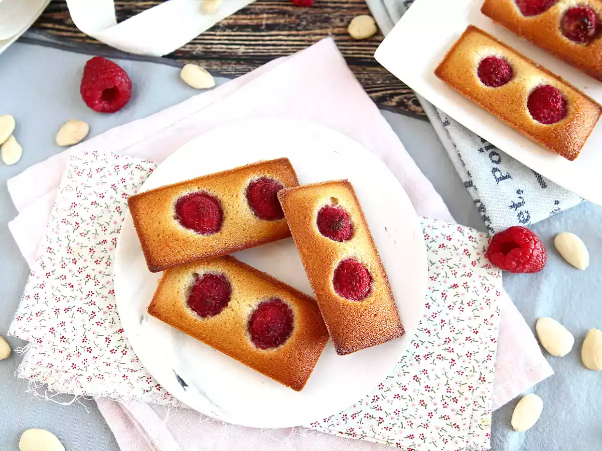 Malinové financie, podrobný recept na jednoduchú prípravu - foto 5