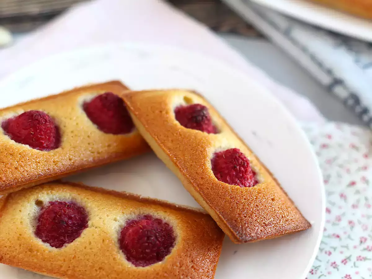 Malinové financie, podrobný recept na jednoduchú prípravu - foto 7