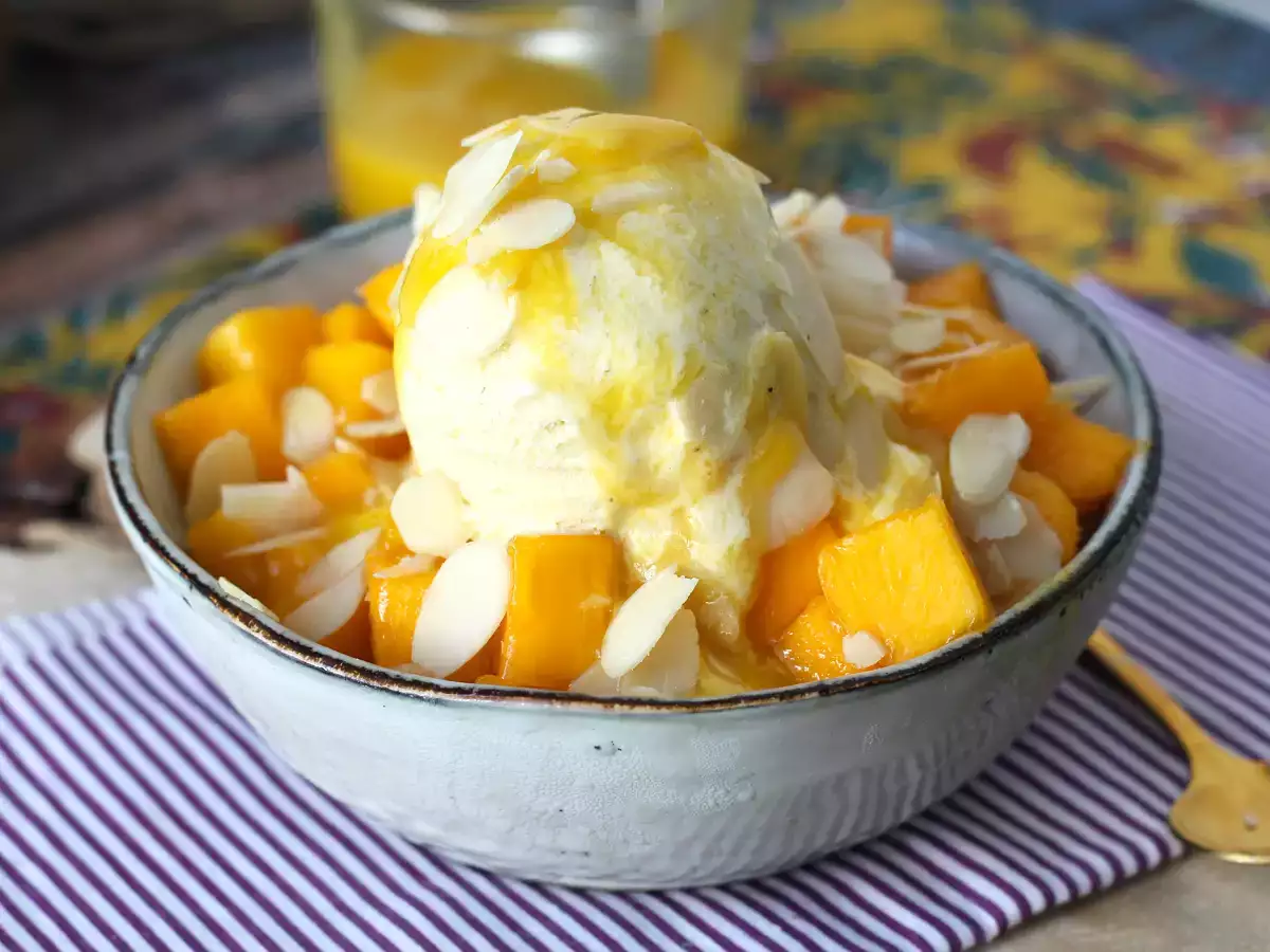 Mango bingsu, lahodný kórejský dezert s mangom, ktorý je hitom po celom svete - foto 4