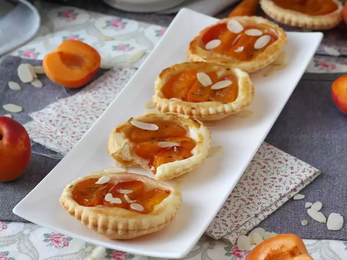 Marhuľové tartelettes tatin, rýchly dezert, keď máte hostí! - foto 7
