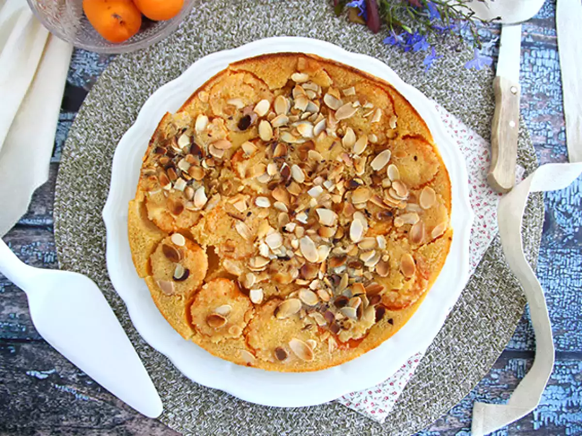 Marhuľový clafoutis - foto 3
