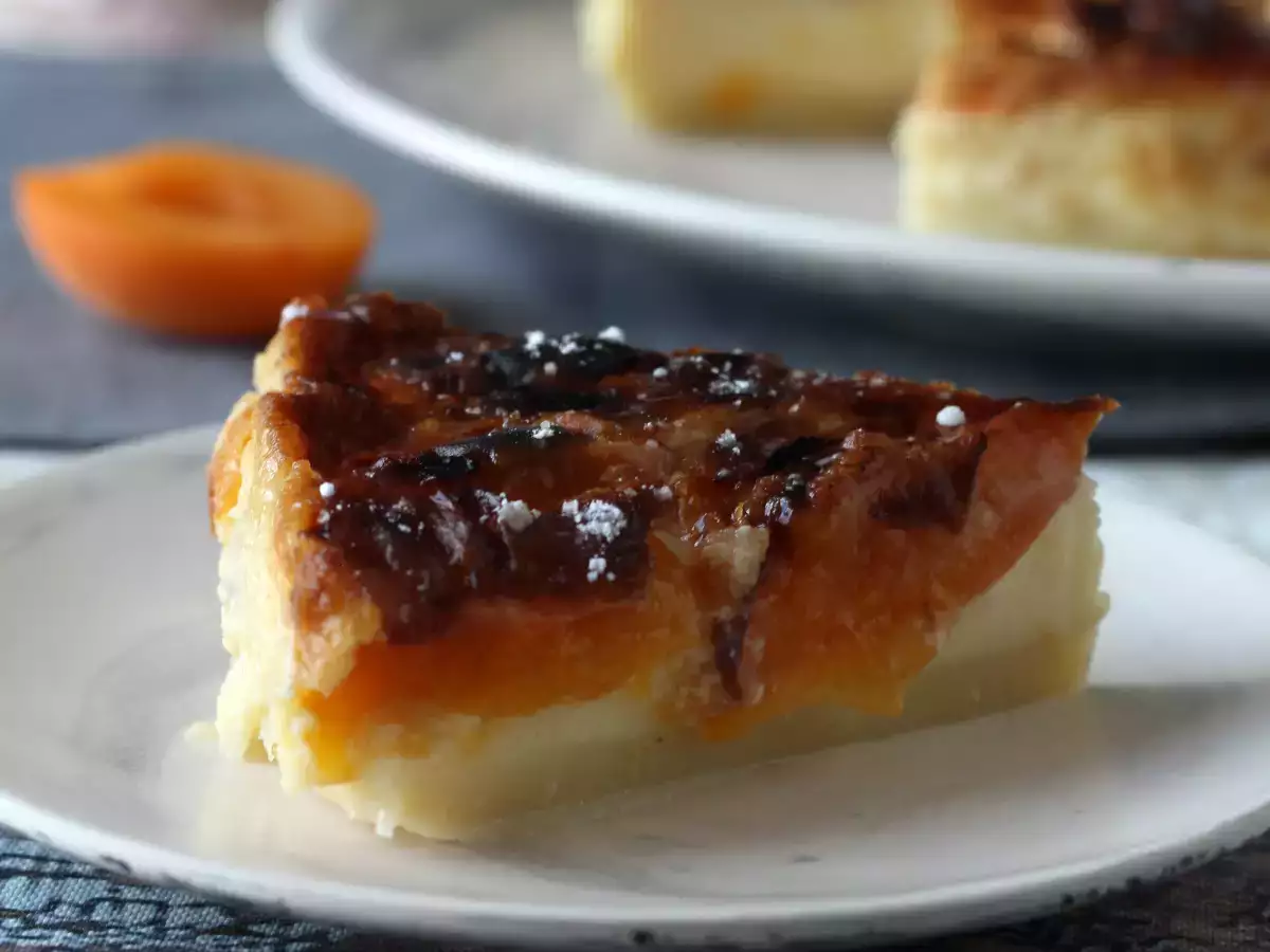 Marhuľový clafoutis s Air Fryer - foto 2