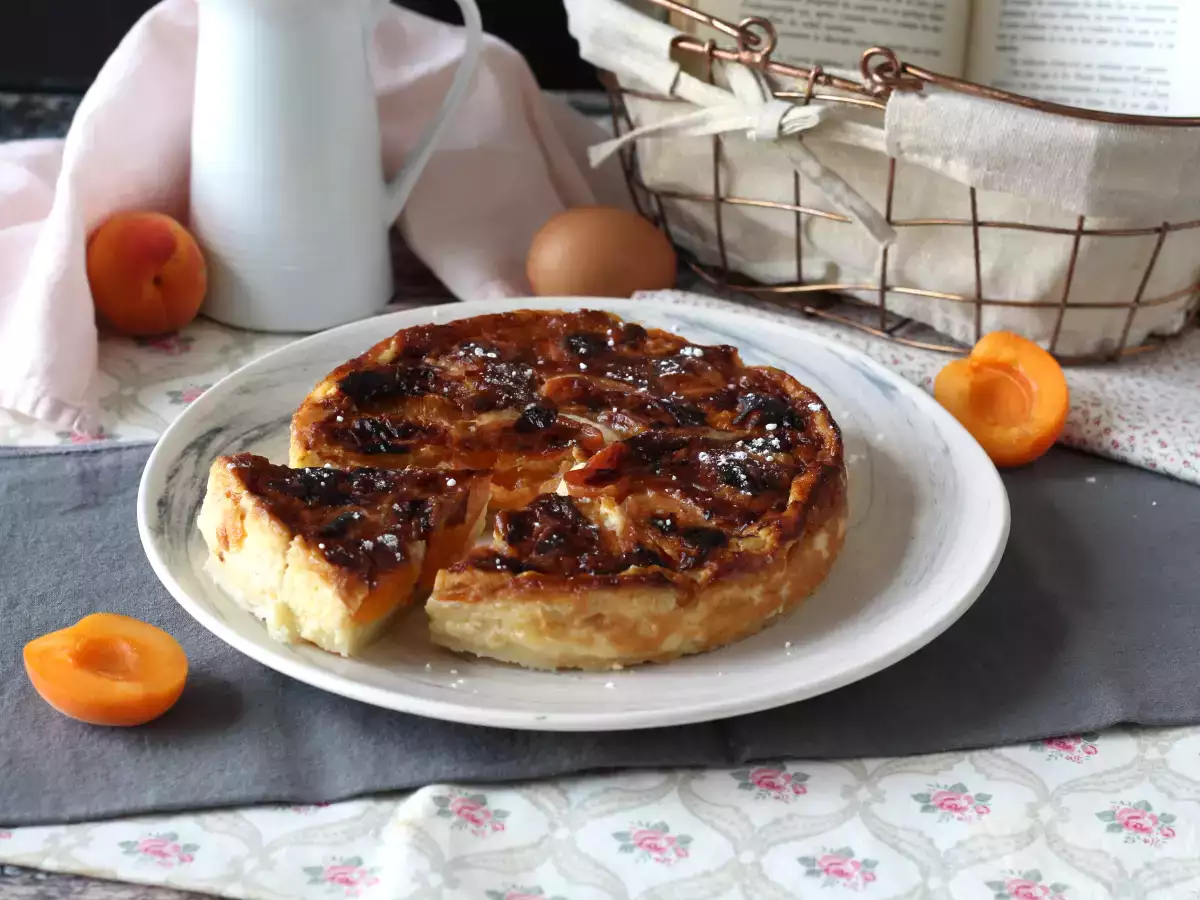 Marhuľový clafoutis s Air Fryer - foto 3