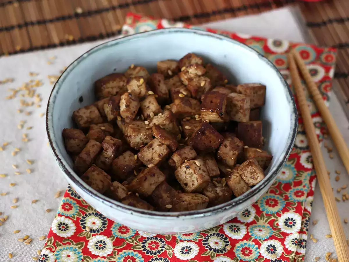 Marinované tofu s ázijskými príchuťami (po tomto si tofu zamilujete!)
