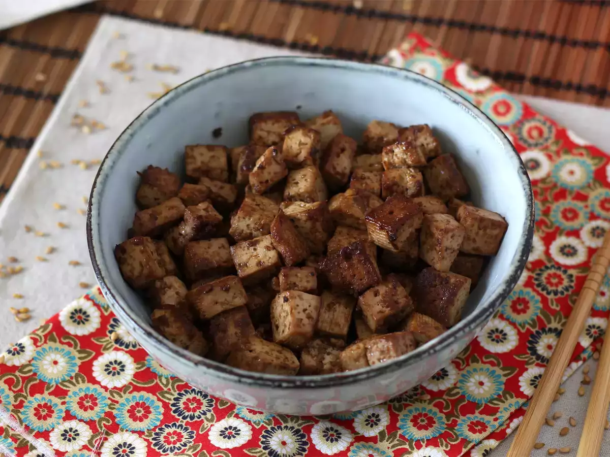 Marinované tofu s ázijskými príchuťami (po tomto si tofu zamilujete!) - foto 4