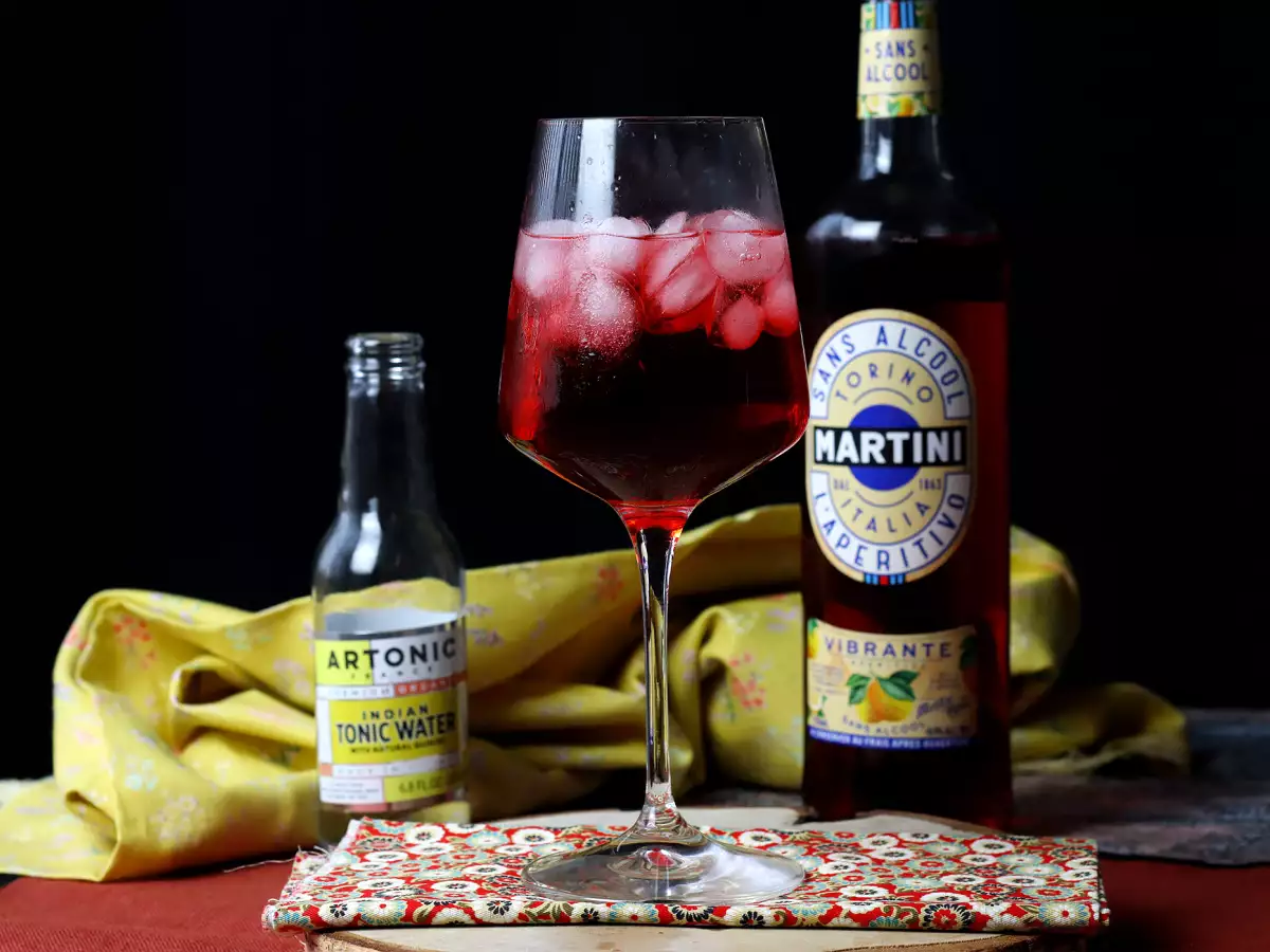Martini tonik bez alkoholu, svieži ovocný koktail! - foto 3