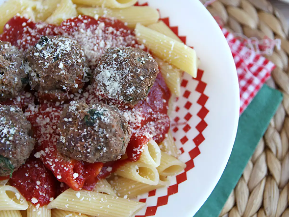 Mäsové guľky z hovädzieho mäsa a parmezánu - foto 5