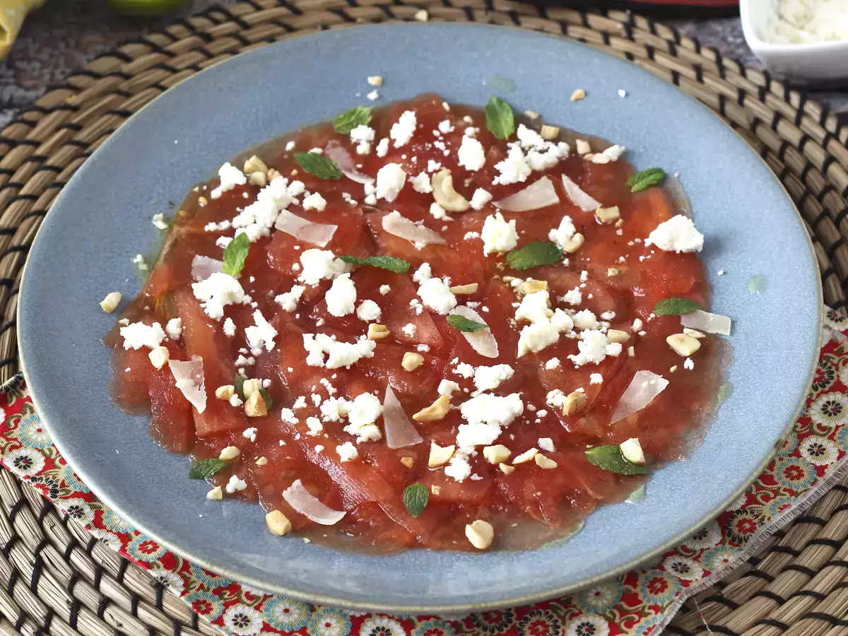 Melónové carpaccio: osviežujúci letný predkrm - foto 5