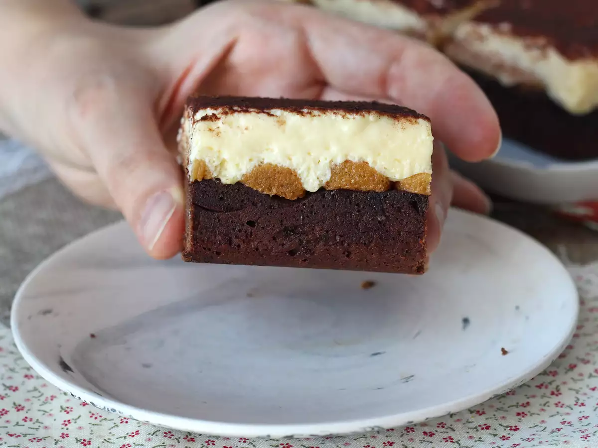 Milovníci brownie a tiramisu, máme pre vás ideálny koláč! - foto 5