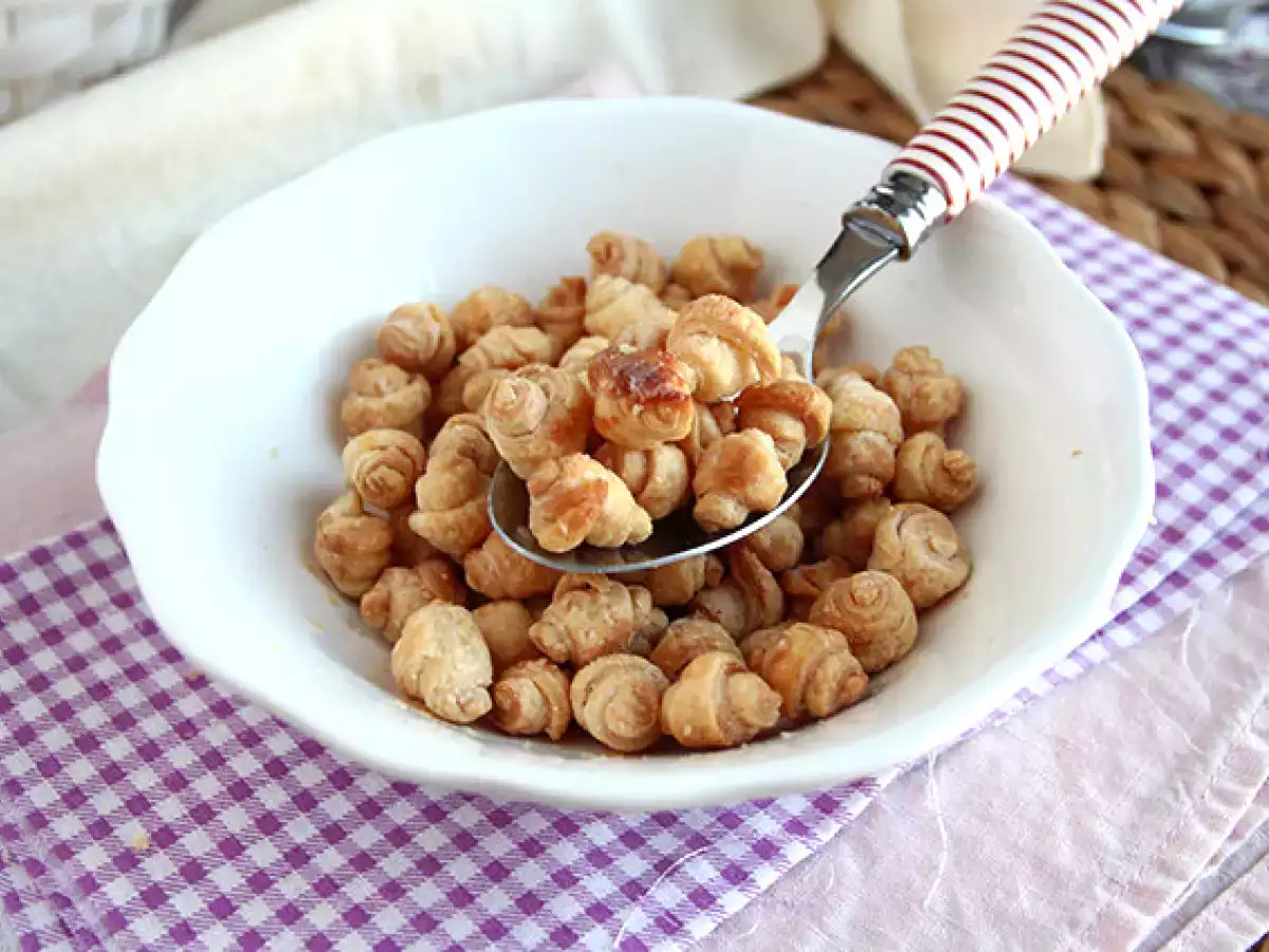 Mini croissant cereálie