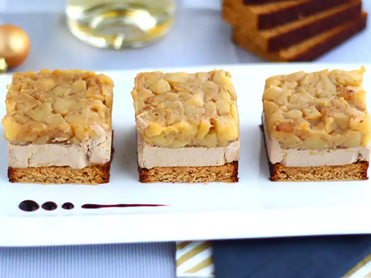 Mini tatranky z foie gras