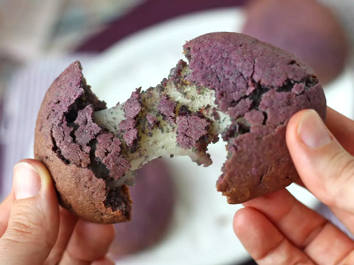 Mochi cookies s ube