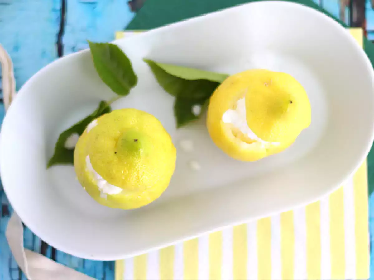 Mrazený citrón, osviežujúci sorbet - foto 2