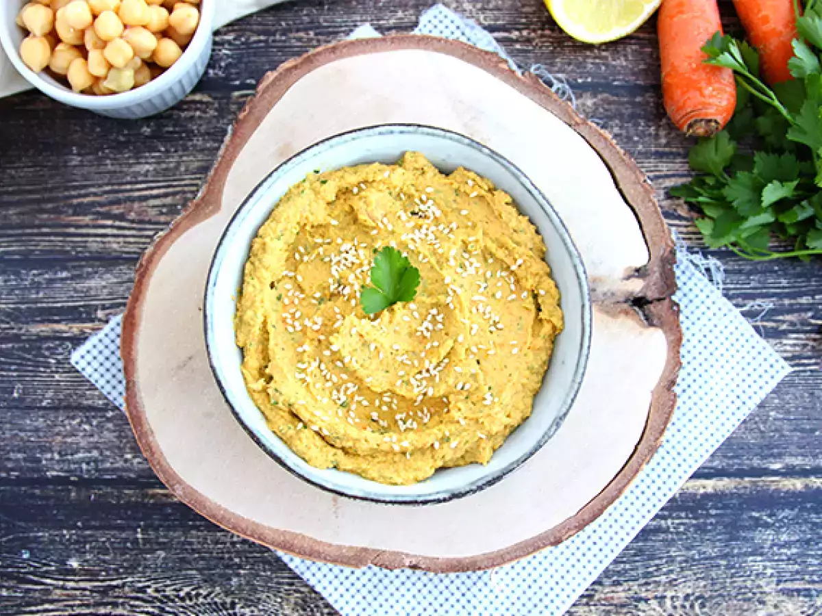 Mrkvový hummus - foto 2