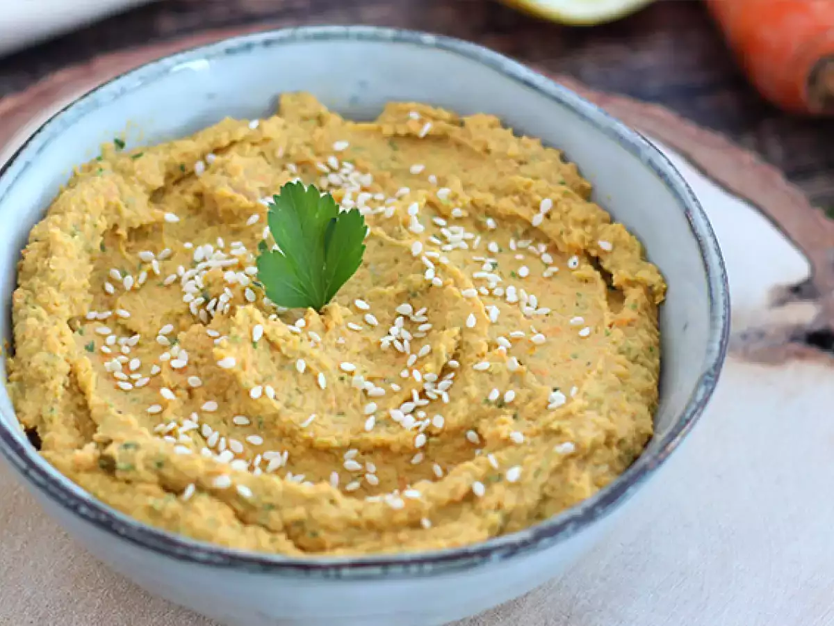 Mrkvový hummus - foto 3