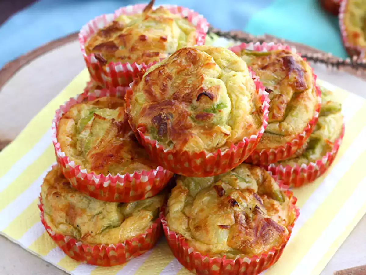 Muffiny s pórovým fondue - foto 2