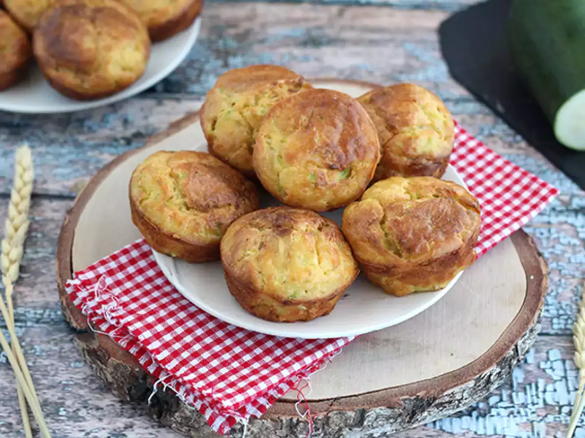 Muffiny z cukety a kozieho syra