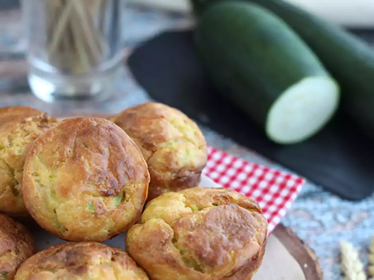 Muffiny z cukety a kozieho syra - foto 3