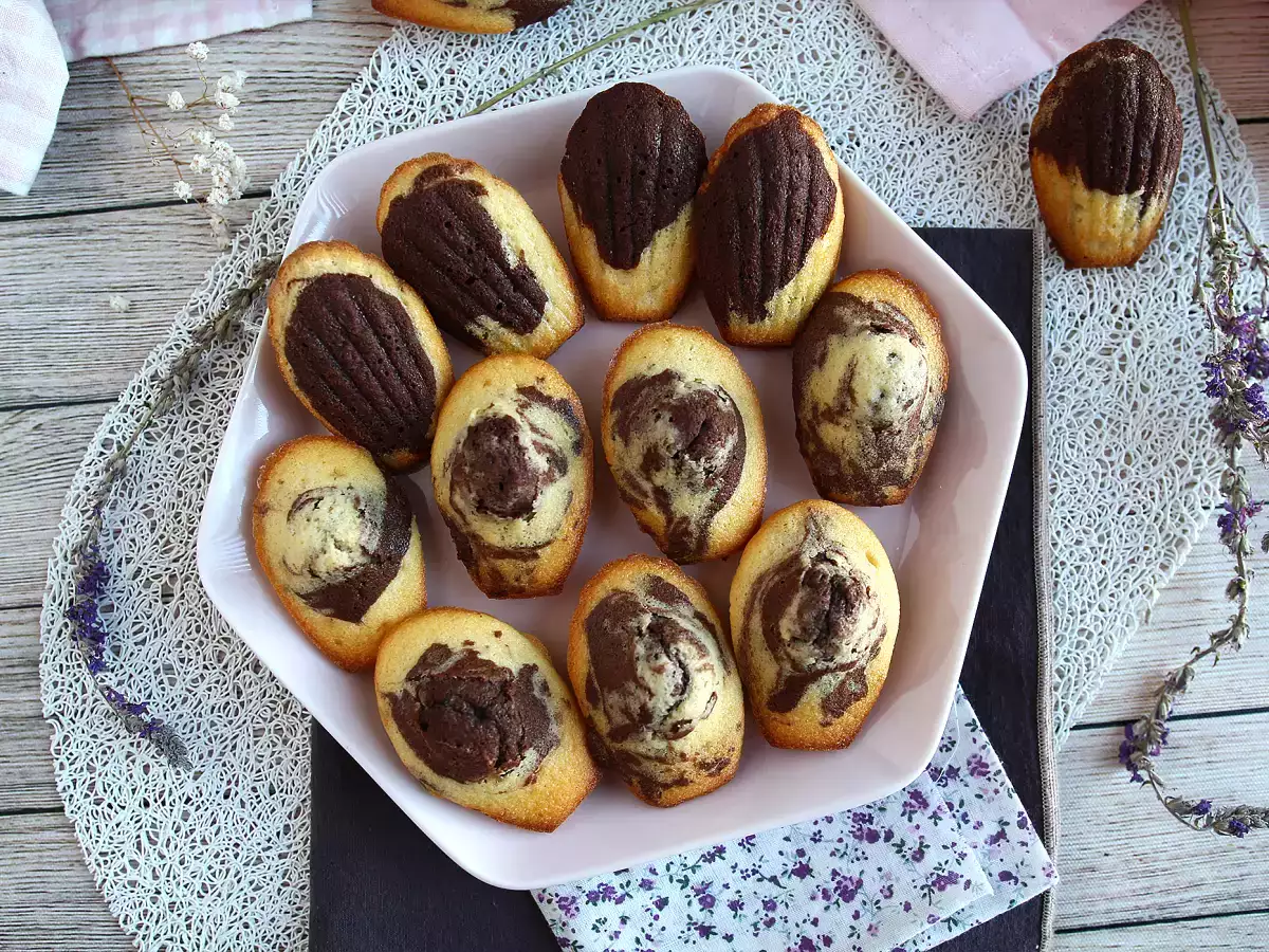 Musíte vyskúšať mramorované Madeleines! - foto 3