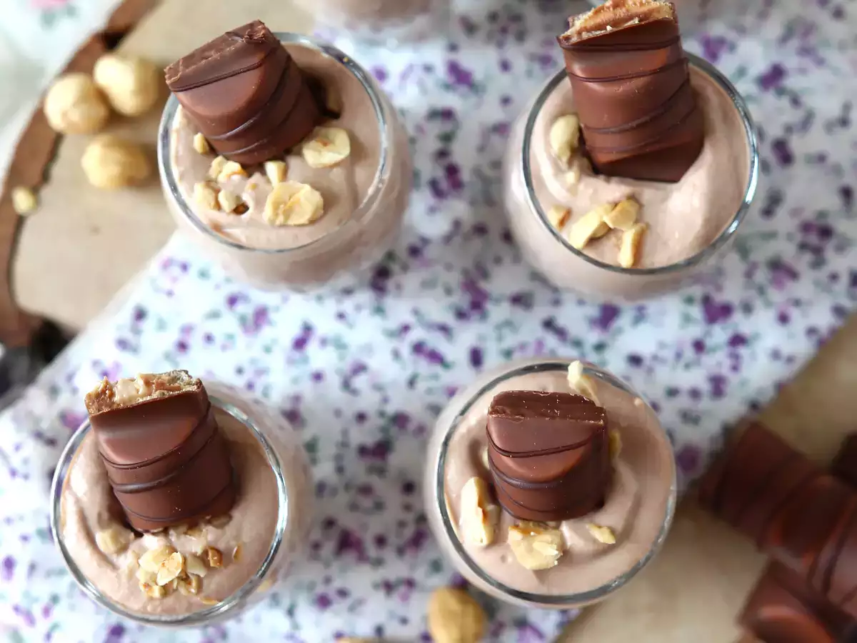 Nepečené, veľmi chutné verrines Kinder Bueno - foto 2