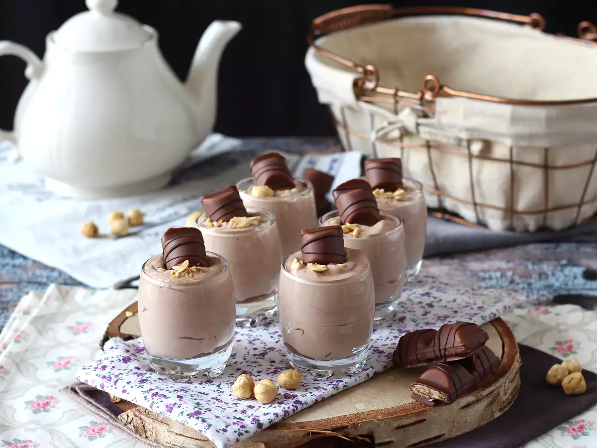 Nepečené, veľmi chutné verrines Kinder Bueno - foto 3