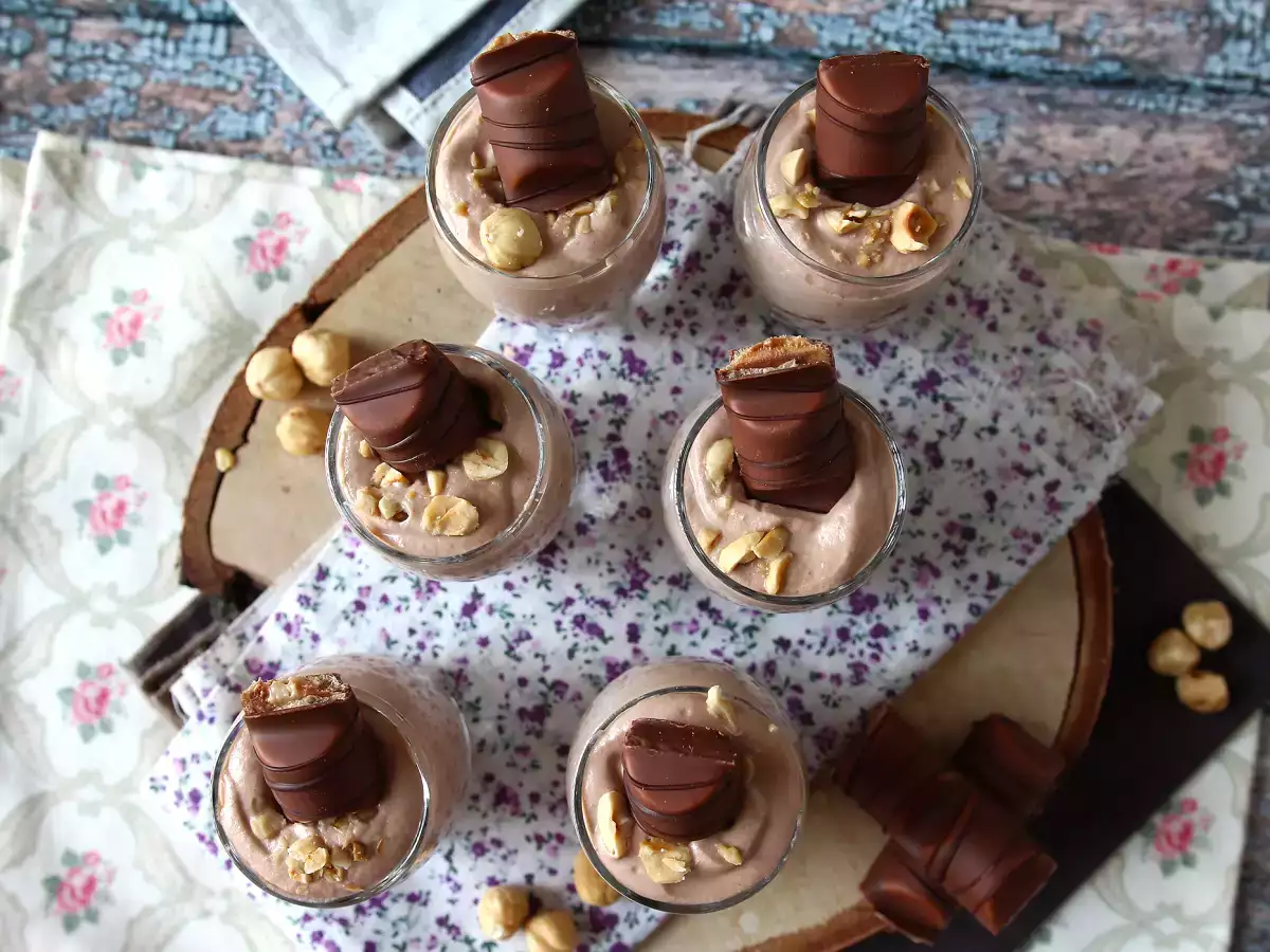 Nepečené, veľmi chutné verrines Kinder Bueno - foto 4