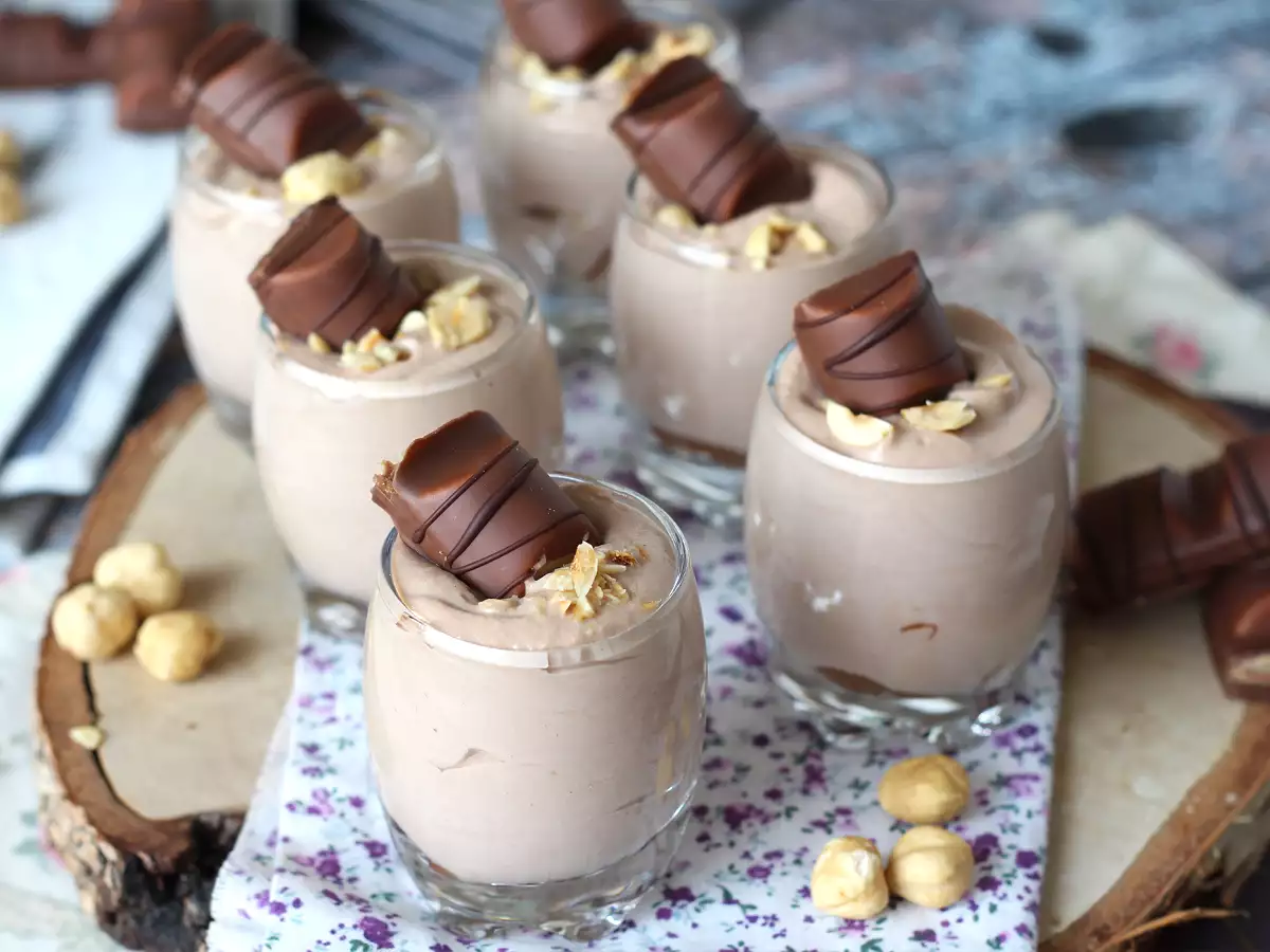 Nepečené, veľmi chutné verrines Kinder Bueno - foto 6