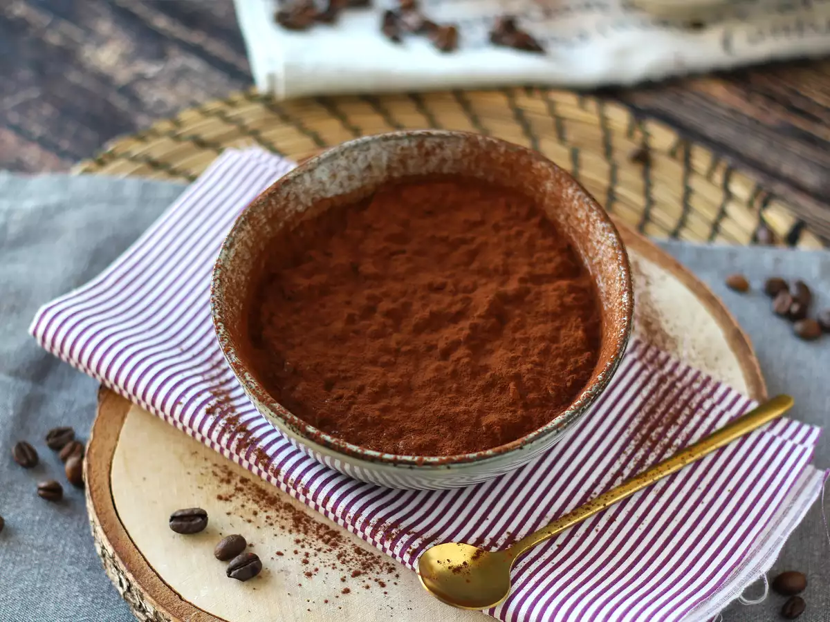 Nočné ovsené vločky s príchuťou tiramisu, dokonalé raňajky s kávou a kakaom! - foto 3