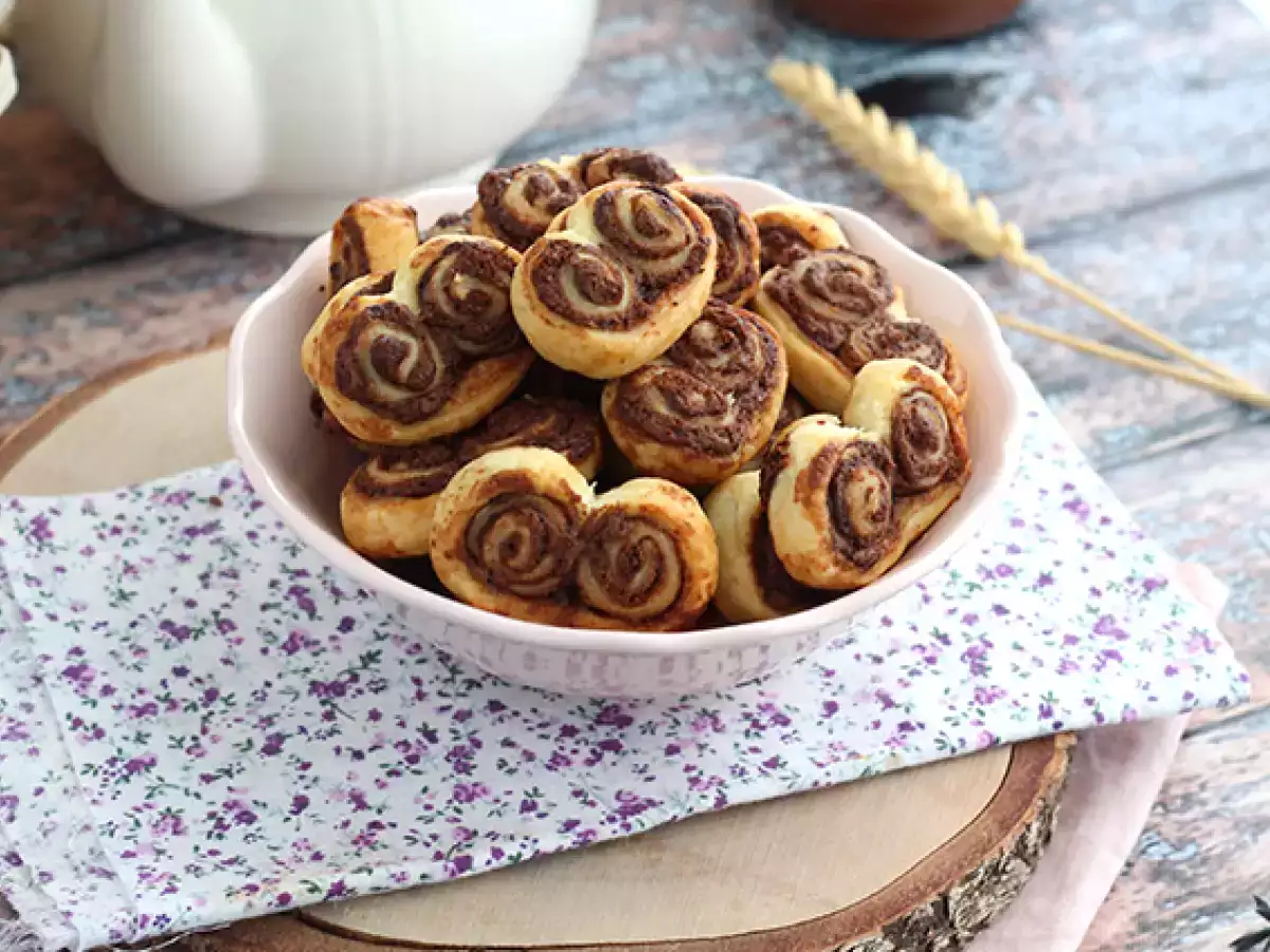 Palmiers z lístkového cesta - foto 2