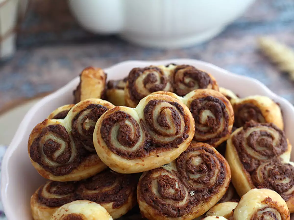 Palmiers z lístkového cesta - foto 3