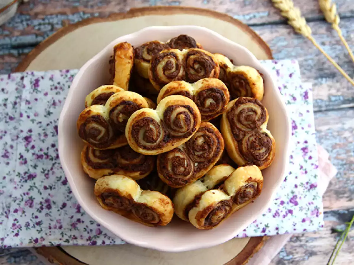 Palmiers z lístkového cesta - foto 4