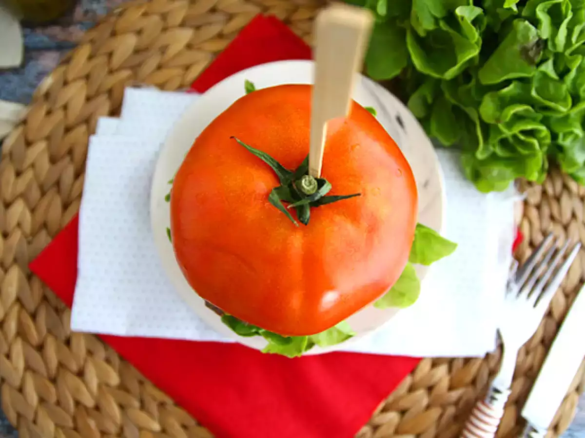 Paradajkový hamburger - foto 2