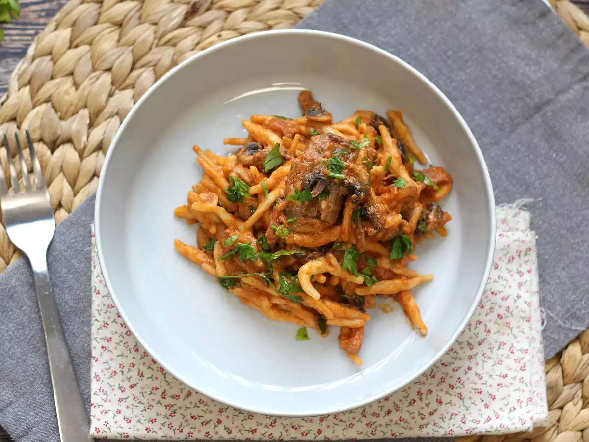 Pasta alla boscaiola, ideálny prvý chod na jeseň a zimu - foto 4