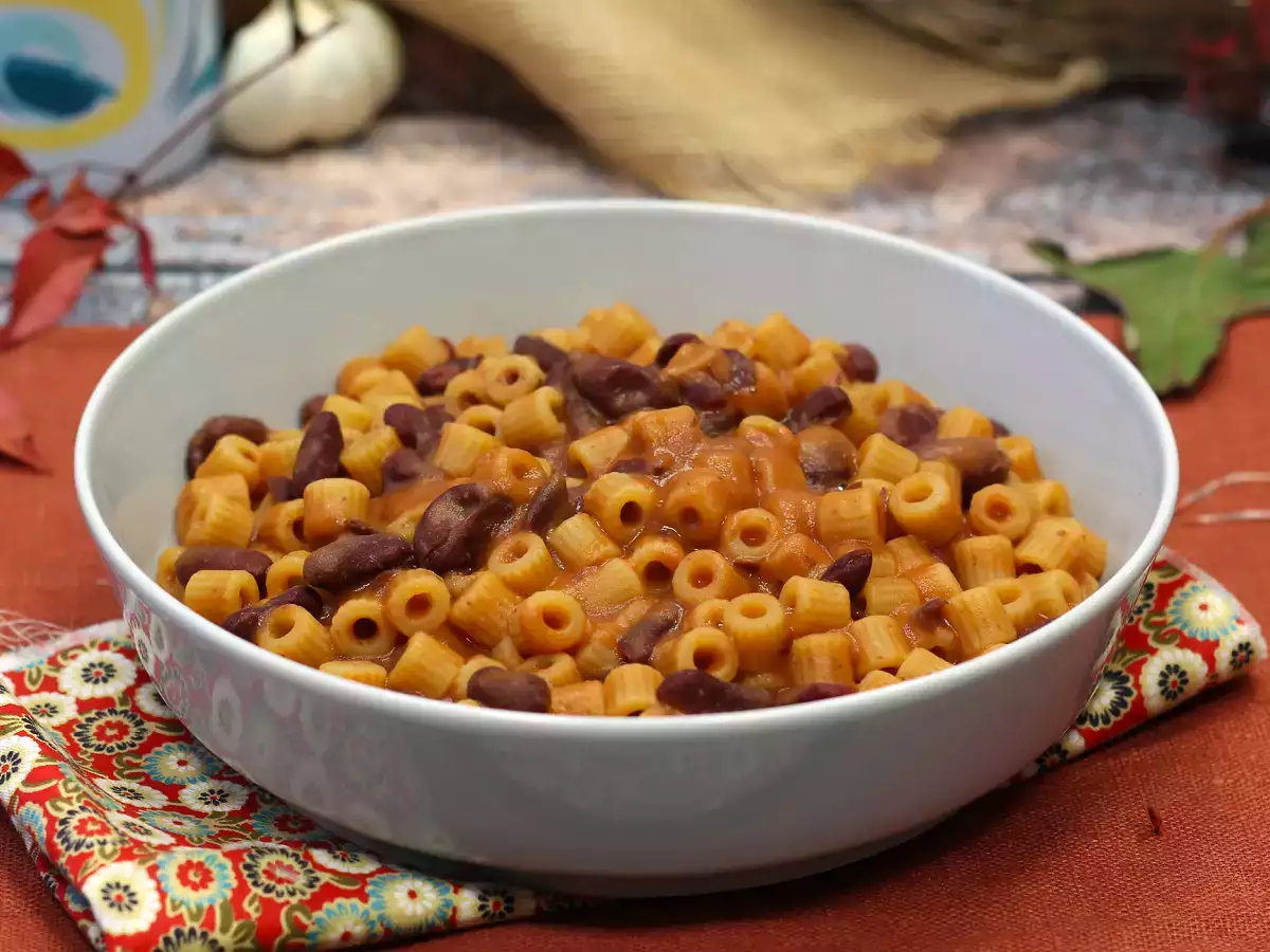 Pasta e fagioli, rýchly a krémový recept