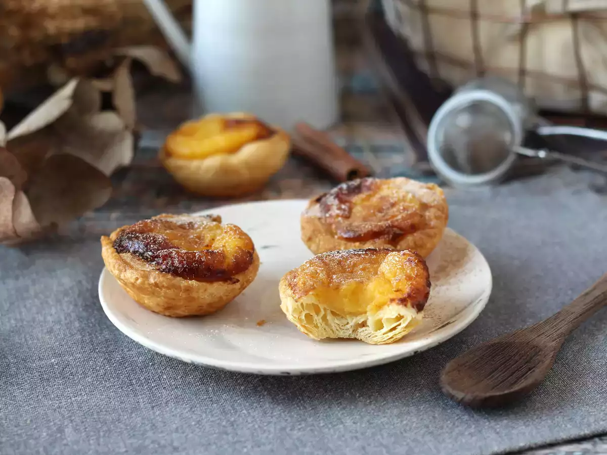 Pastéis de nata vo fritéze. Rýchly a jednoduchý recept na tradičnú portugalskú sladkosť. - foto 2