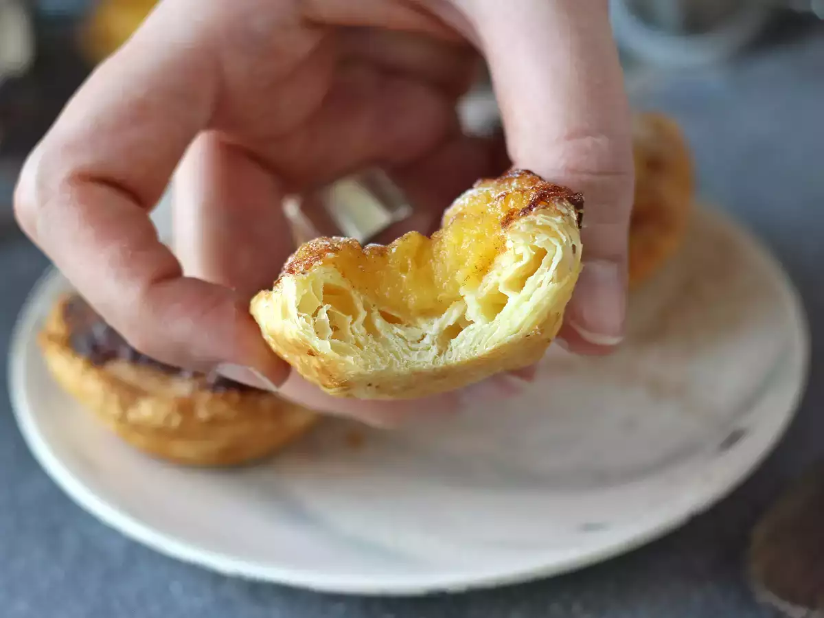Pastéis de nata vo fritéze. Rýchly a jednoduchý recept na tradičnú portugalskú sladkosť. - foto 3
