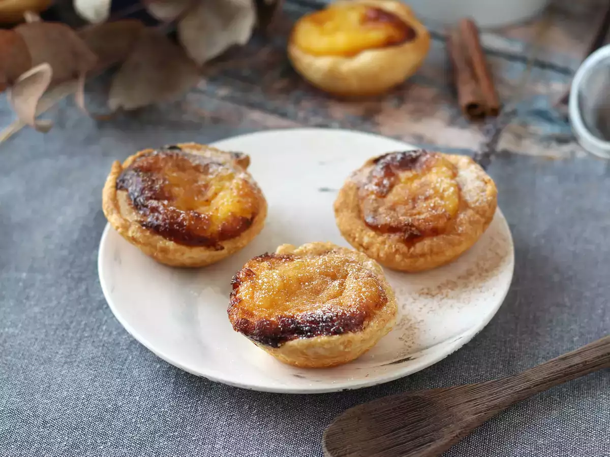 Pastéis de nata vo fritéze. Rýchly a jednoduchý recept na tradičnú portugalskú sladkosť. - foto 5