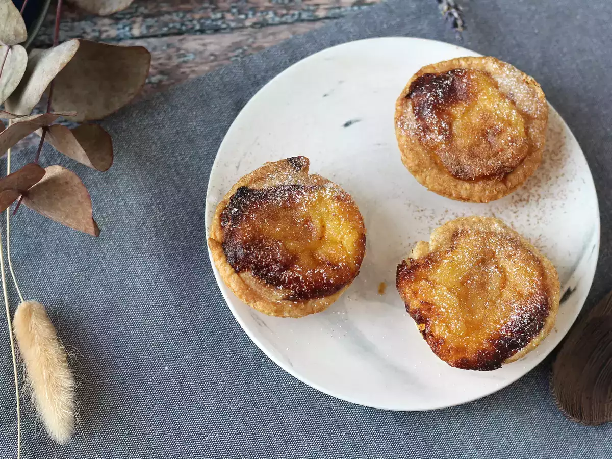 Pastéis de nata vo fritéze. Rýchly a jednoduchý recept na tradičnú portugalskú sladkosť. - foto 8