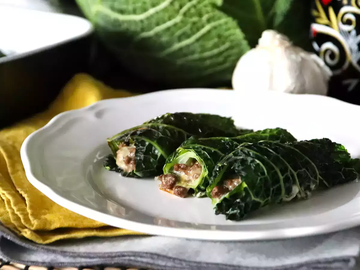 Pečené kapustové závitky, jednoduchý a lacný recept na rodinný obed - foto 2