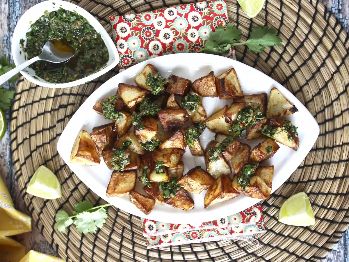 Pečené zemiaky s chimichurri - foto 7