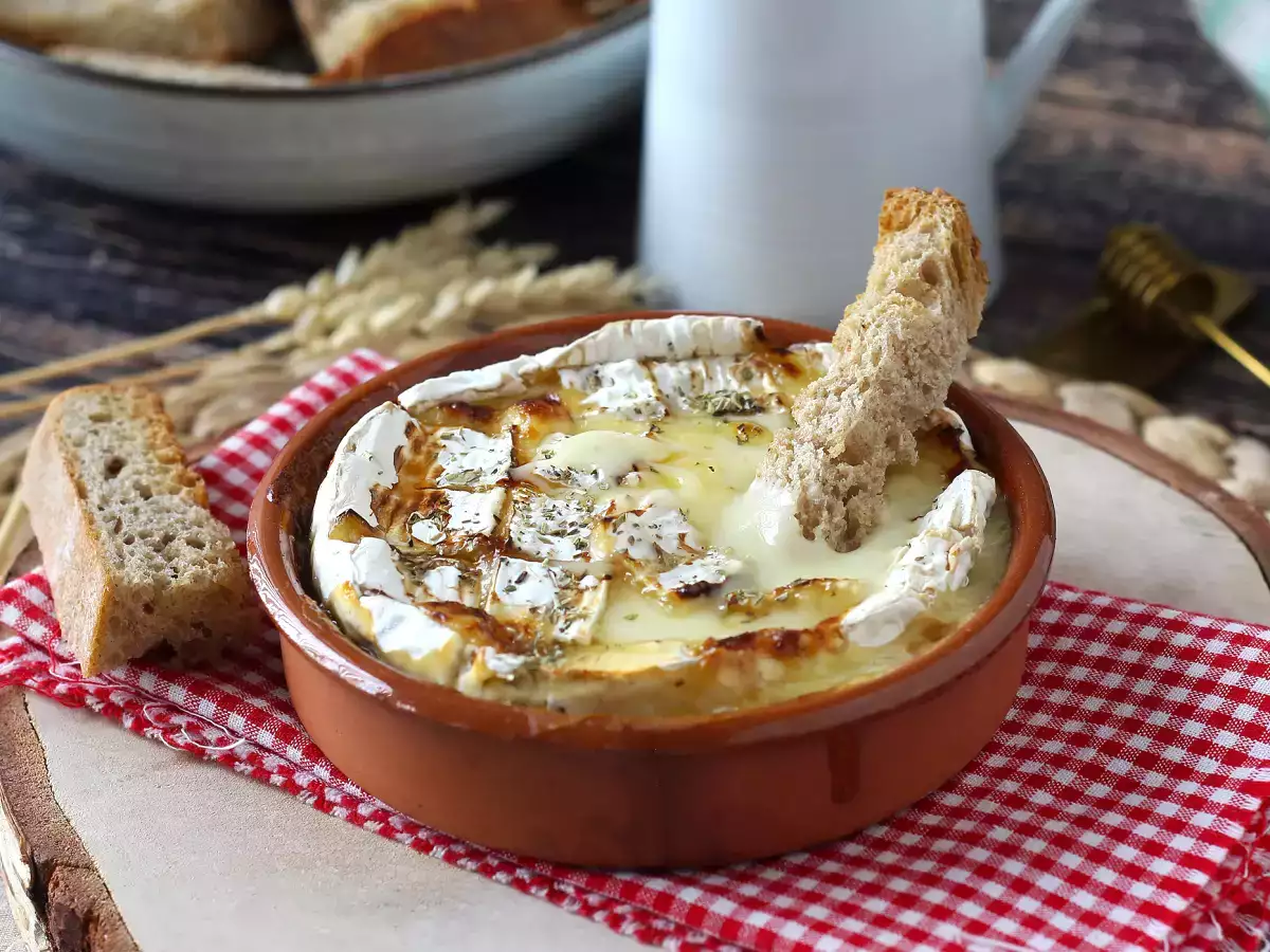 Pečený syr Camembert s Air Fryer!