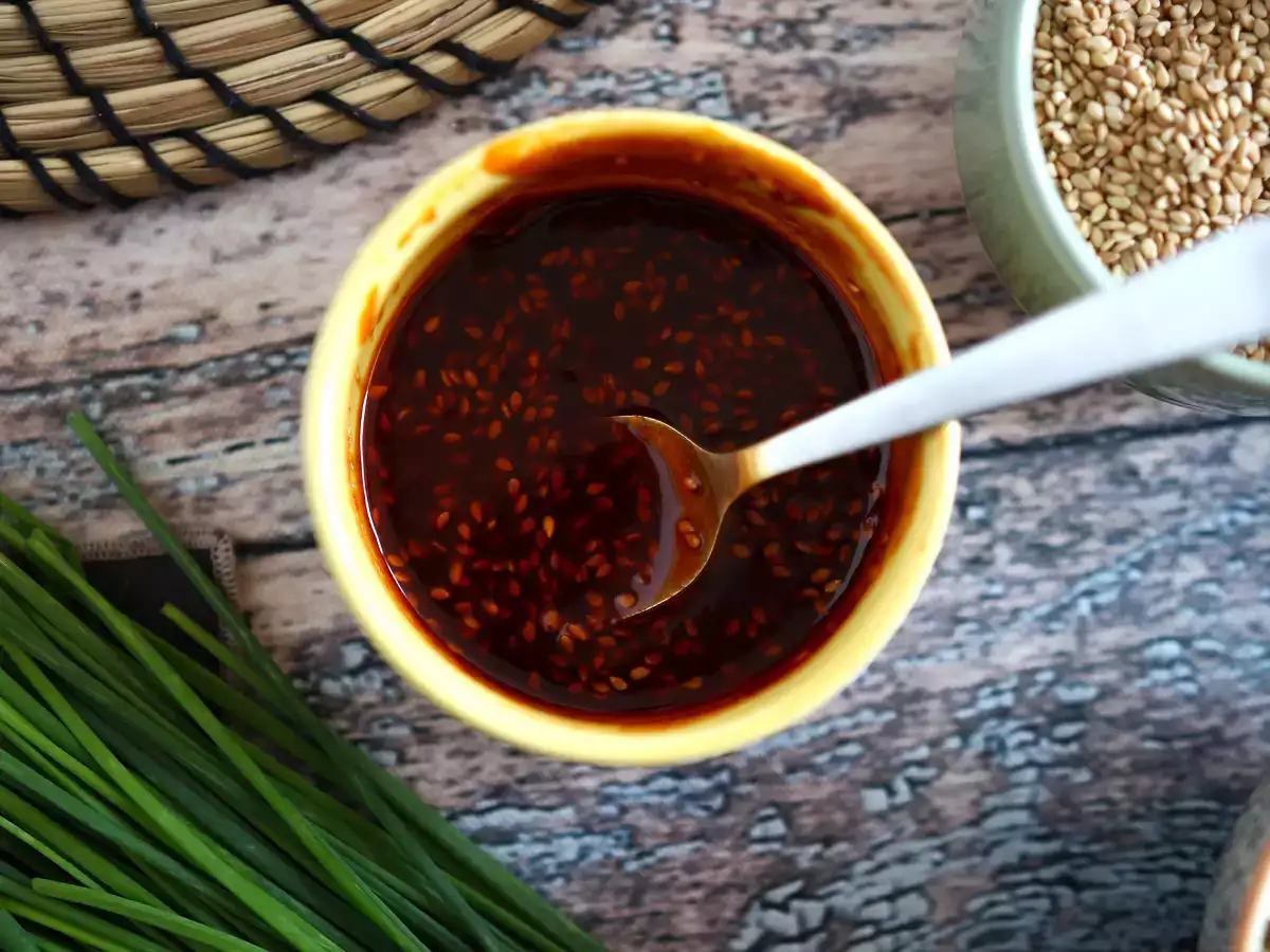 Pikantná kórejská omáčka gochujang na Bibimbap - foto 2